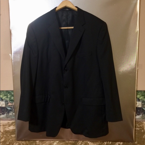 Men's 46L Sports Coat by Apt9. 96% wool 4% poly - Picture 1 of 4